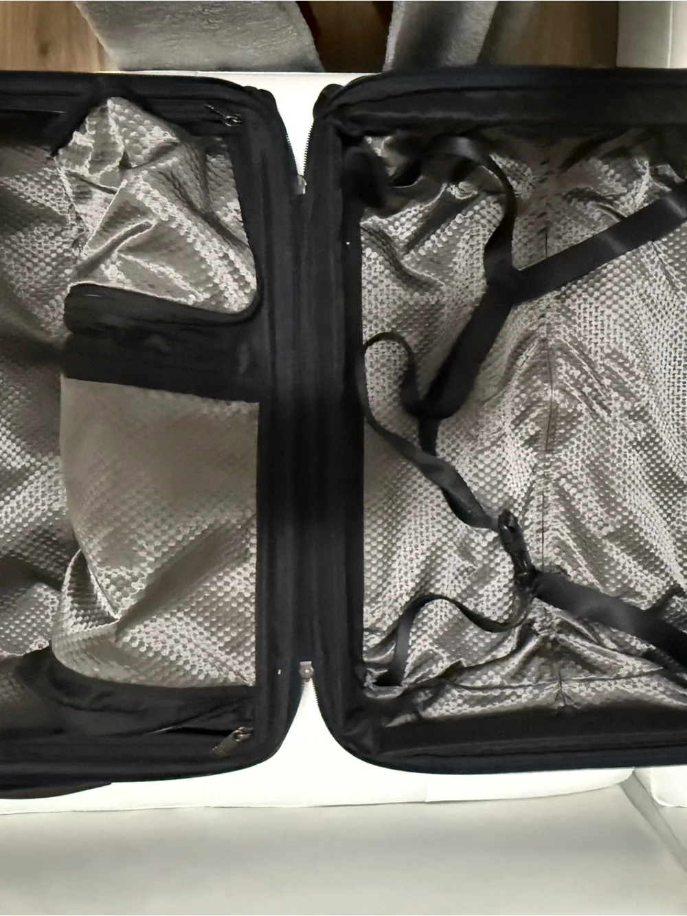 New Listing - Blue and Brown Rolling Men’s Carry-On Bag -